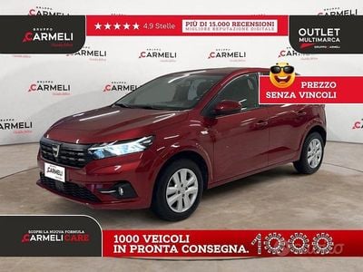 Usata Dacia Sandero Comfort 101 CV (74 kW) 2022 Rosso Berlina