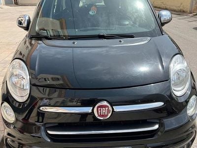 Begagnad Fiat 500L 120 HK (88 kW) 2017 Svart Minibuss