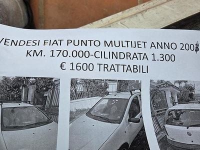 Usata Fiat Punto 2002 Bianco Utilitaria