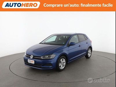 Usata VW Polo Comfortline 80 CV (58 kW) 2019 Blu Utilitaria