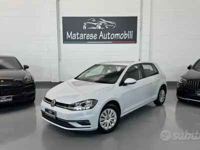 Usata VW Golf VII Trendline 86 CV (63 kW) 2018 Bianco Berlina