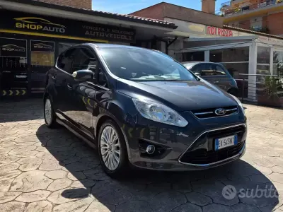 Usata Ford C-MAX Titanium 125 CV (91 kW) 2012 Grigio Monovolume