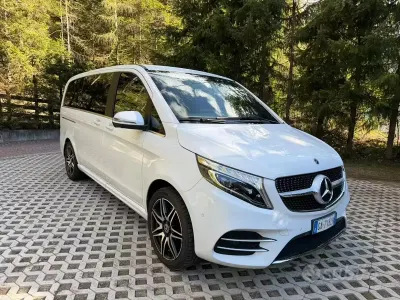 Usado Mercedes V300 AMG 239 CV (175 kW) 2020 Blanco Monovolumen