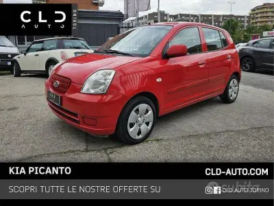 Usata Kia Picanto EX 65 CV (47 kW) 2006 Rosso Utilitaria