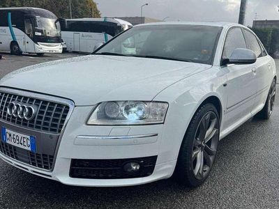 Usata Audi S8 450 CV (330 kW) 2007 Bianco Berlina