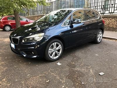 Usata BMW 218 Active Tourer Comfort Edition 136 CV (100 kW) 2017 Blu Monovolume