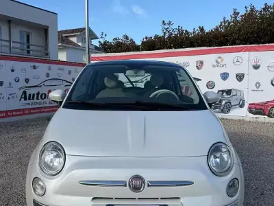 Usata Fiat 500 Lounge 69 CV (50 kW) 2010 Bianco Berlina