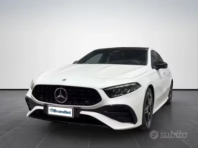Usata Mercedes A180 Advanced Plus 116 CV (85 kW) 2023 Bianco Berlina