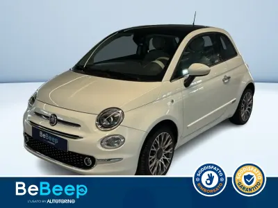 Usata Fiat 500 Lounge 69 CV (50 kW) 2016 Bianco pastello Berlina
