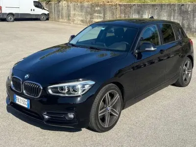 Usata BMW 116 Sport Line 116 CV (85 kW) 2015 Nero Utilitaria