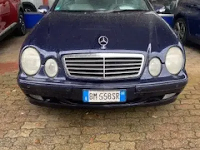 Occasion Mercedes CLK200 Avantgarde 136 ch (100 kW) 2000 Bleue Cabriolet