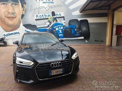 Usata Audi A5 Sport 190 CV (139 kW) 2017 Blu Coupé