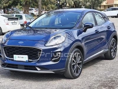 Usata Ford Puma Titanium 125 CV (91 kW) 2022 Blu SUV