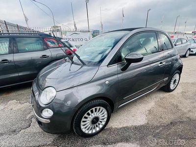 Usata Fiat 500C Lounge 69 CV (50 kW) 2014 Grigio Cabrio