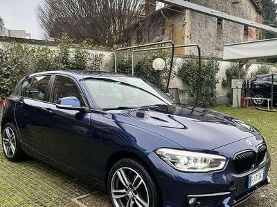 Usata BMW 116 116 CV (85 kW) 2015 Blu/azzurro Utilitaria