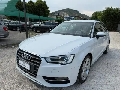 Usata Audi A3 Ambition 150 CV (110 kW) 2013 Bianco Berlina