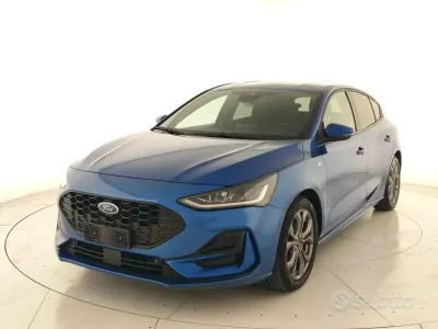 Usata Ford Focus ST-Line 125 CV (91 kW) 2022 Bluazzurro Berlina