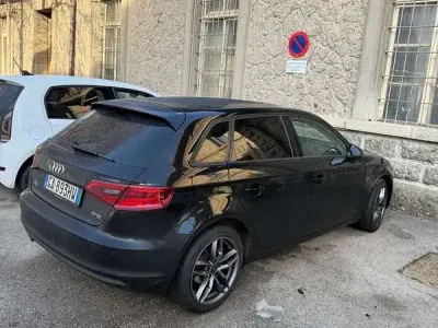 Usata Audi A3 Ambiente 110 CV (80 kW) 2016 Nero Berlina