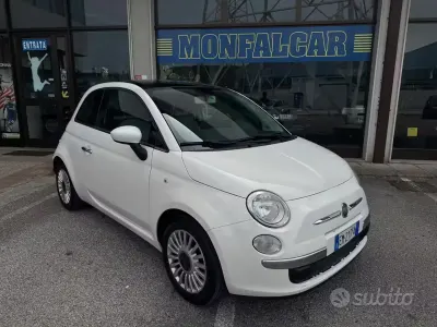 Usata Fiat 500 Lounge 69 CV (50 kW) 2012 Bianco Berlina