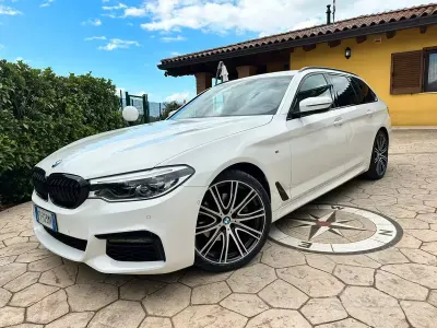 Usata BMW 520 M Sport 190 CV (139 kW) 2018 Bianco Station wagon