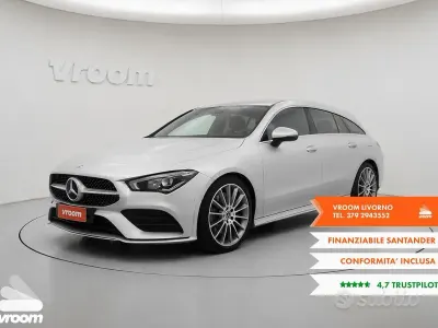 Usata Mercedes CLA200 150 CV (110 kW) 2022 Grigio Coupé