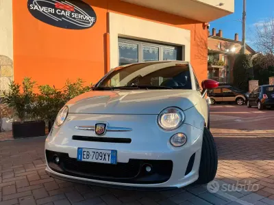 Usata Abarth 500 101 CV (74 kW) 2010 Bianco Berlina