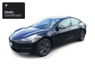 Usata Tesla Model 3 Long Range AWD 324 kW (441 CV) 2021 Solid black Berlina