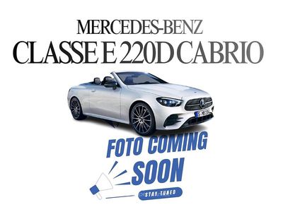 Usata Mercedes E400 Premium 194 CV (142 kW) 2021 Gray Cabrio