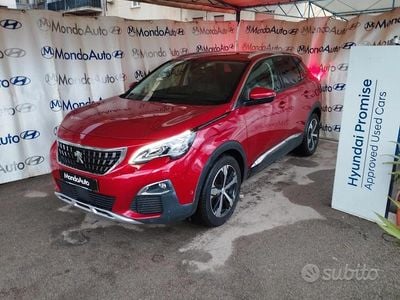 Usata Peugeot 3008 Business-Line 131 CV (96 kW) 2018 Rosso SUV