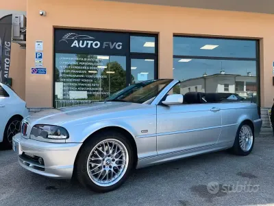 Usata BMW 320 Cabriolet Efficient Dynamics 170 CV (125 kW) 2001 Grigio Cabrio