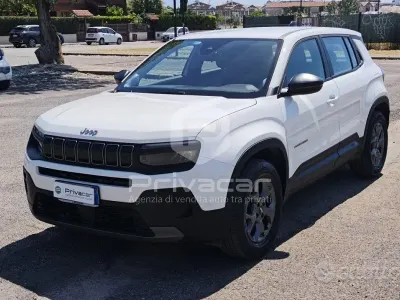 Usata Jeep Avenger Longitude 101 CV (74 kW) 2024 Bianco SUV