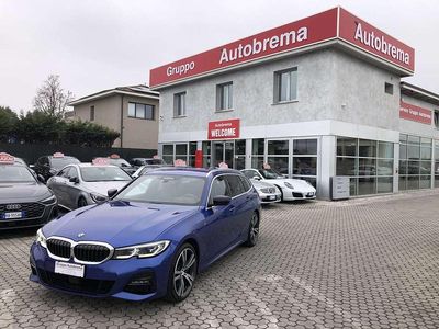 Usata BMW 320 M Sport 190 CV (139 kW) 2019 Blu/azzurro Station wagon