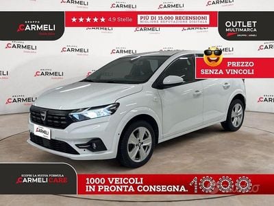 Usata Dacia Sandero Expression 91 CV (66 kW) 2022 Bianco Berlina