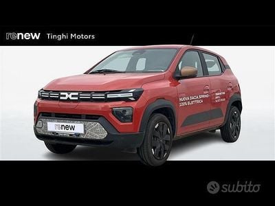 Usata Dacia Spring Extreme 47 kW (65 CV) 2024 Rosso Utilitaria