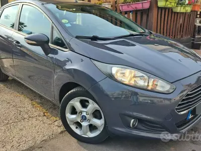 Usata Ford Fiesta 75 CV (55 kW) 2014 Grigio Utilitaria