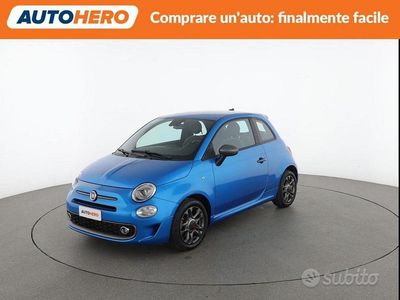Usata Fiat 500 Sport 70 CV (51 kW) 2021 Blu/azzurro Utilitaria