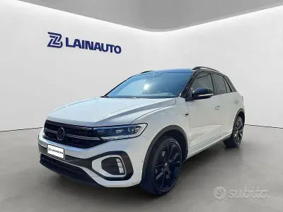 Käytetty VW T-Roc R-line 150 HP (110 kW) 2023 Valkoinen Katumaasturi