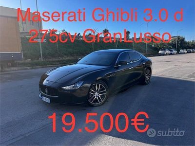 Usata Maserati Ghibli GranLusso 275 CV (202 kW) 2015 Nero Berlina