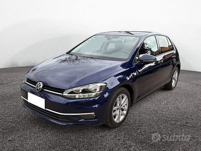 Usata VW Golf VII Business 115 CV (84 kW) 2018 Blu Berlina