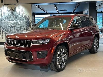 Nuova Jeep Grand Cherokee Overland 2025 Rosso SUV