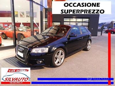 Usata Audi A3 Ambition 105 CV (77 kW) 2010 Nero Utilitaria