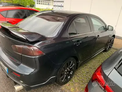 Usata Mitsubishi Lancer 143 CV (105 kW) 2009 Nero Berlina