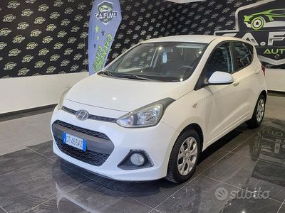 Usata Hyundai i10 Comfort 66 CV (48 kW) 2014 Bianco Utilitaria