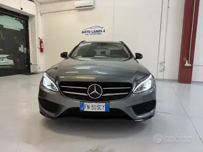 Usata Mercedes C250 Premium 204 CV (150 kW) 2018 Grigio Station wagon