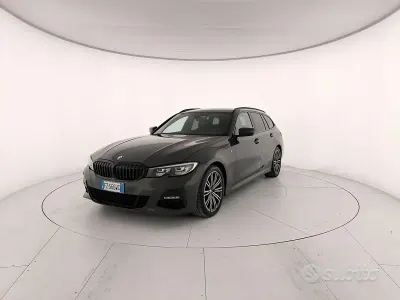 Usata BMW 320e M Sport 190 CV (139 kW) 2020 Nero Station wagon