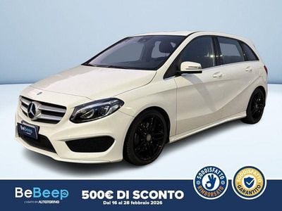 Usata Mercedes B220 Premium 177 CV (130 kW) 2016 Bianco pastello Monovolume
