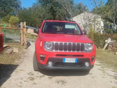 Usata Jeep Renegade Limited 140 CV (102 kW) 2019 Rosso SUV