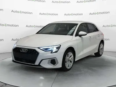 Usata Audi A3 Advanced 110 CV (80 kW) 2021 Bianco Berlina