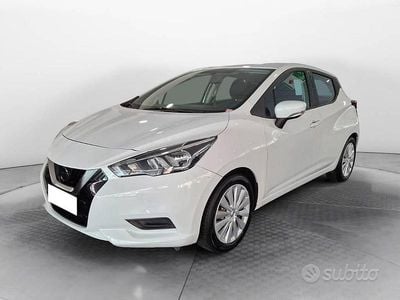 Usata Nissan Micra Acenta 71 CV (52 kW) 2019 Bianco Utilitaria