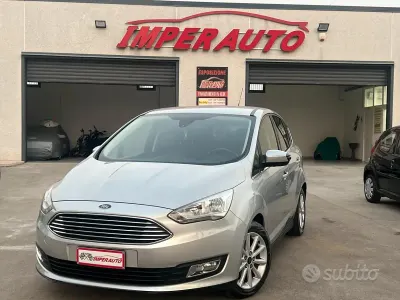 Usata Ford C-MAX Titanium 120 CV (88 kW) 2015 Grigio Monovolume